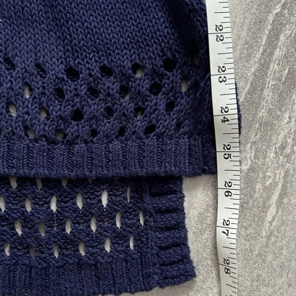 Navy Blue Tommy Bahama Sweater Dress XL soft stretchy comfortable - Picture 15 of 15